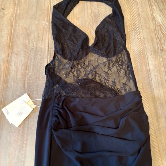 NEVER WORN Black Maxi Dress - Picture 3 of 6